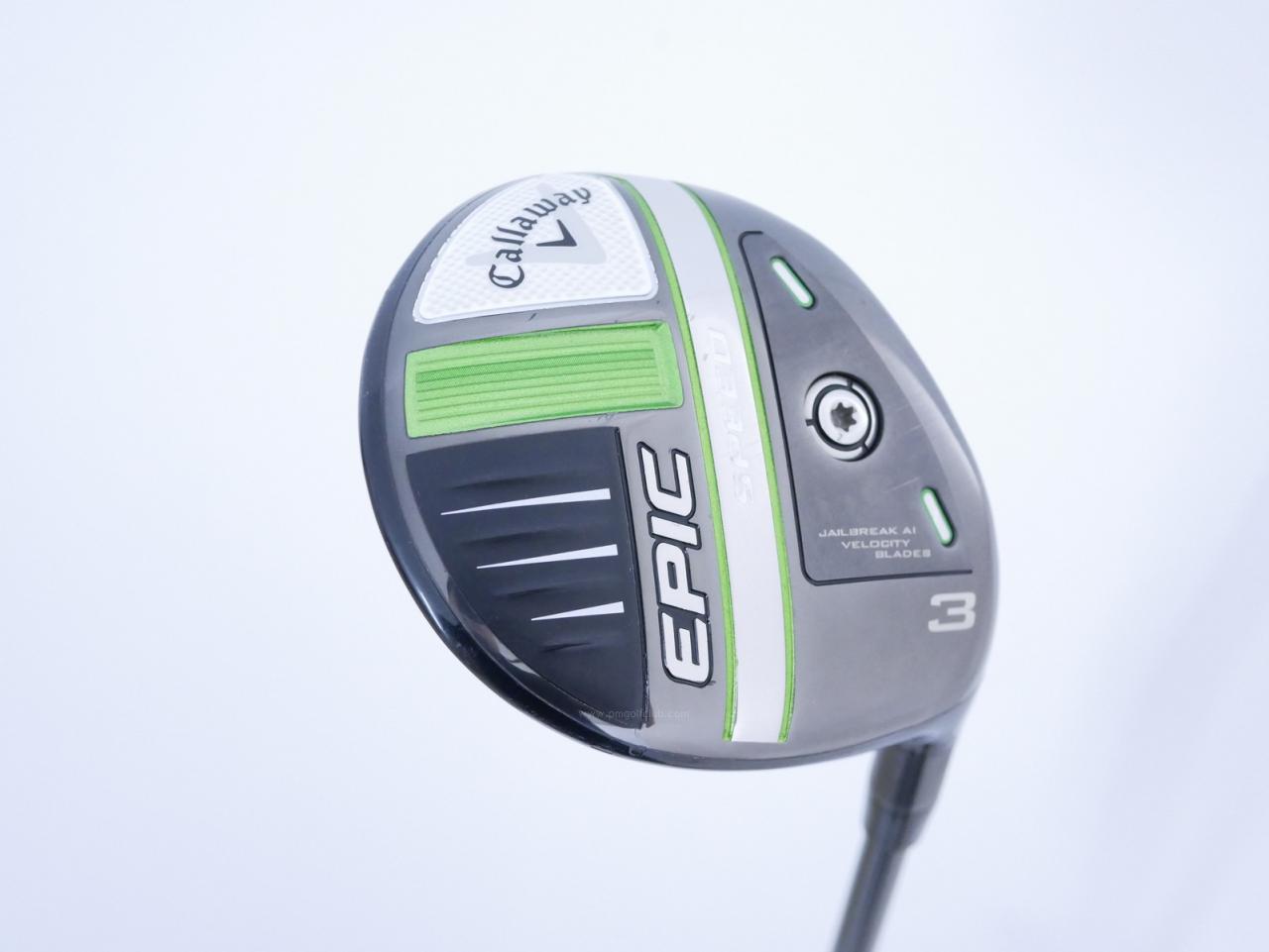 Fairway Wood : callaway : หัวไม้ 3 Callaway EPIC Speed (รุ่นปี 2021) Loft 15 ก้าน Mitsubishi Diamana 50 Flex SR