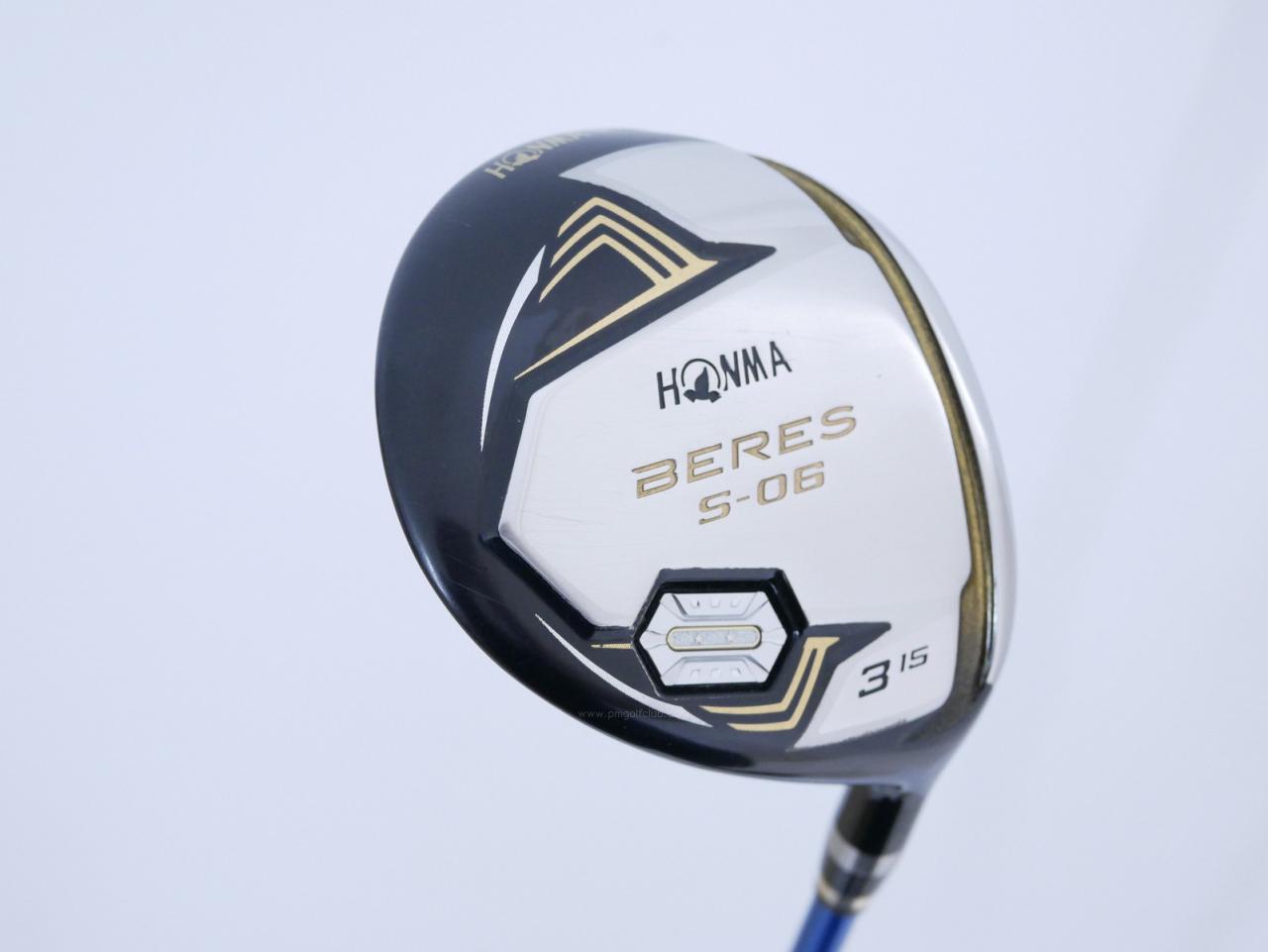 Fairway Wood : Honma : หัวไม้ 3 Honma Beres S-06 (ปี 2019) Loft 15 ก้าน ARMRQ X (52) Flex R (2 ดาว)