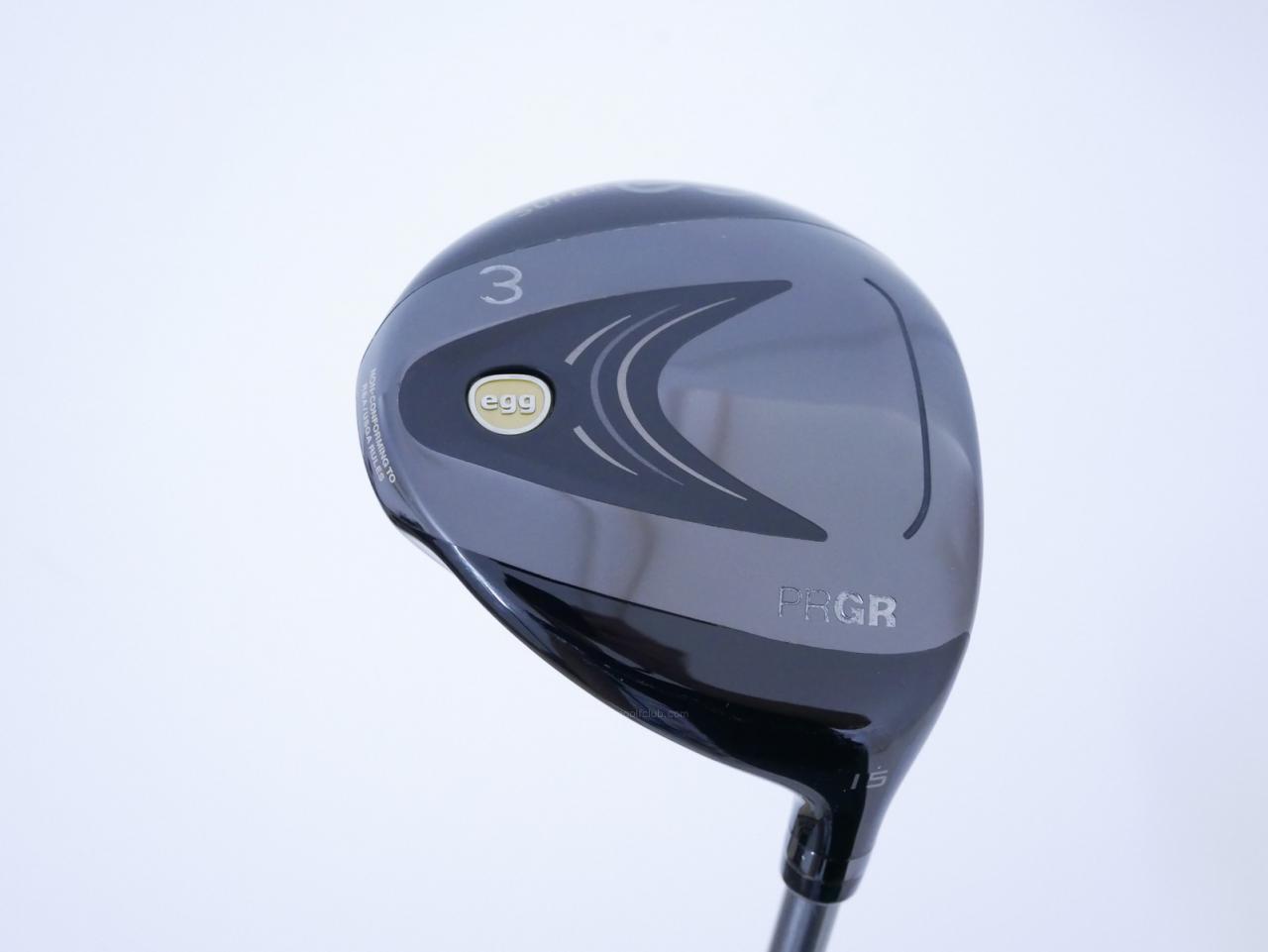 Fairway Wood : PRGR : หัวไม้ 3 PRGR Super Egg (รุ่นปี 2023 หน้าเด้งเกินกฏ COR 0.84 หายากมาก) Loft 15 ก้าน M-35 Flex R2