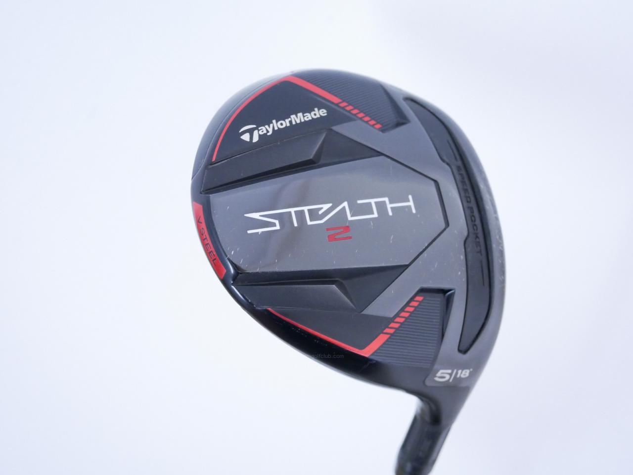 Fairway Wood : Taylormade : หัวไม้ 5 Taylormade Stealth 2 (รุ่นปี 2023) Loft 18 ก้าน Mitsubishi Diamana ahina 70 Flex S