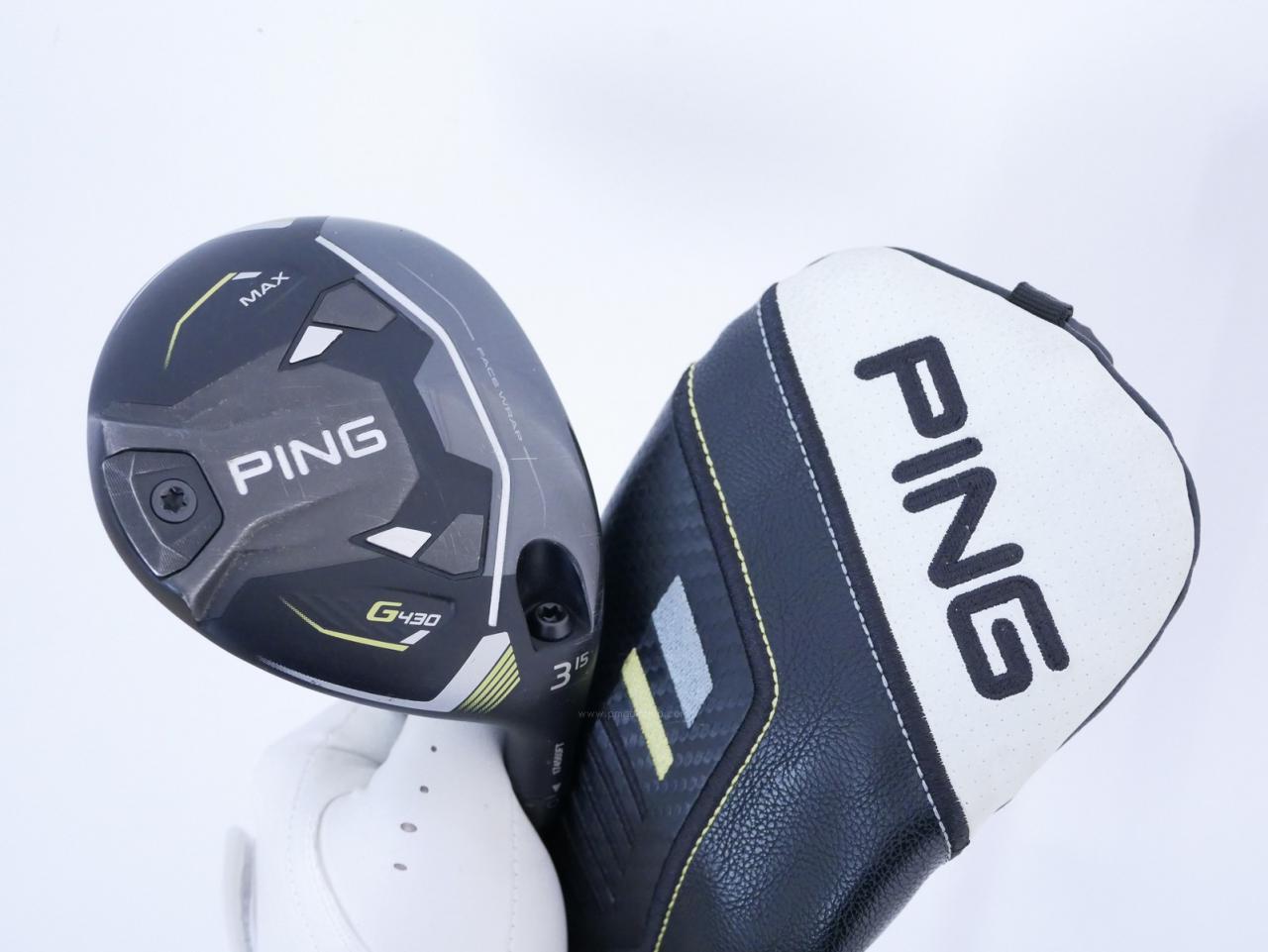 Fairway Wood : Ping : หัวไม้ 3 Ping G430 MAX (ปี 2024) Loft 15 ก้าน Ping Alta J CB Flex SR