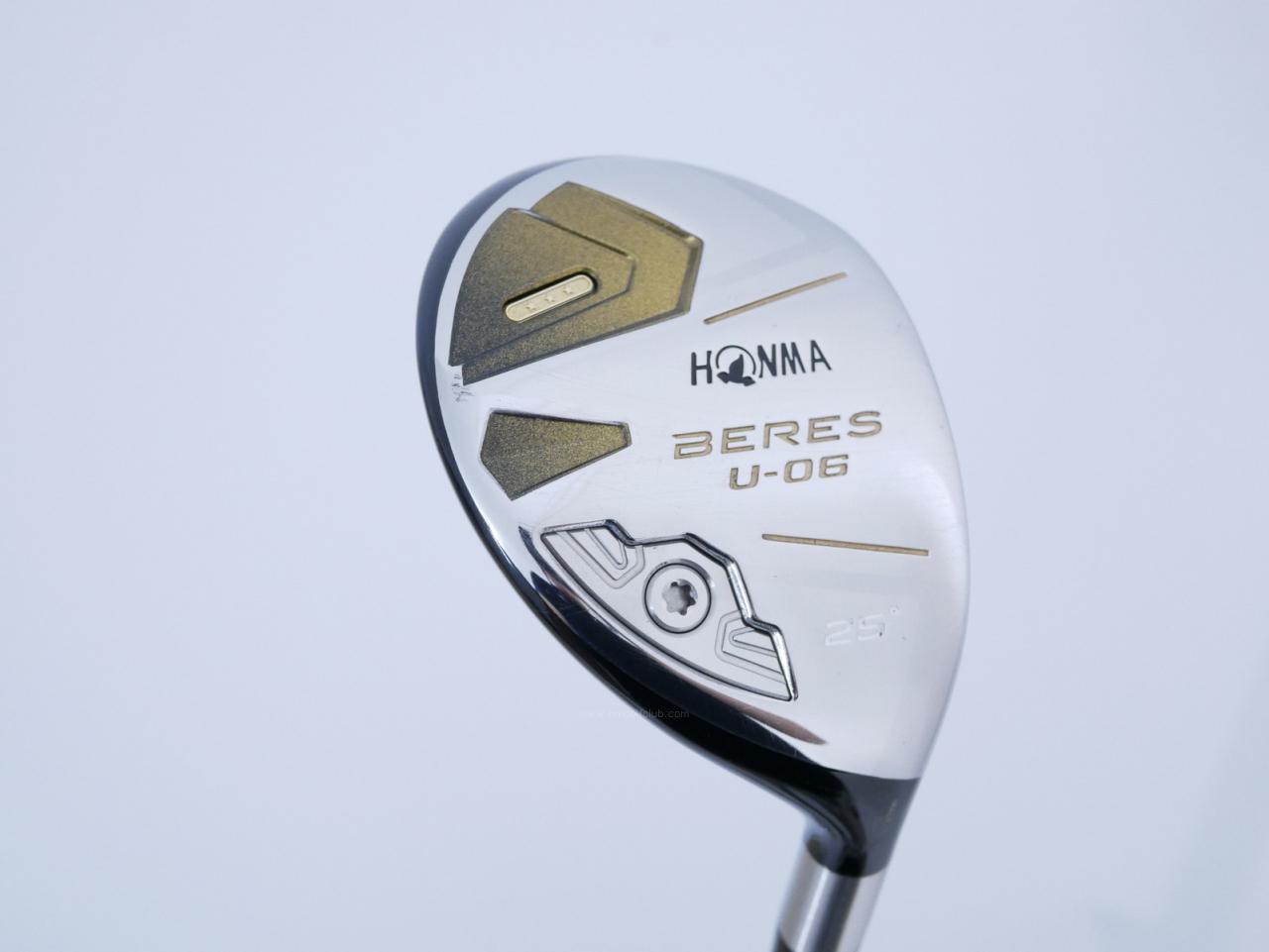 Fairway Wood : Honma : **ก้าน 3 ดาว** ไม้กระเทย Honma Beres U-06 (ปี 2019) Loft 25 ก้าน ARMRQ X (43) Flex R (3 ดาว)
