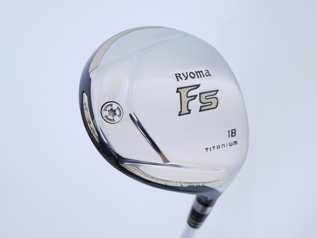 Fairway Wood : Other Brand : หัวไม้ 5 Ryoma F Titanium (รุ่นปี 2019 ไกลมากๆ) Loft 18 ก้าน Fujikura Air Speeder Plus (อ่อนเหมือน R2)