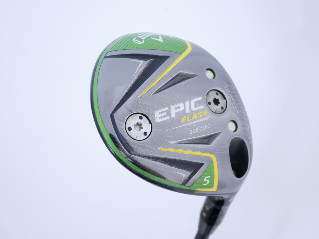 Fairway Wood : callaway : หัวไม้ 5 Callaway Epic Flash Sub Zero (รุ่นปี 2019) Loft 18 ก้าน Tour AD SZ Flex S
