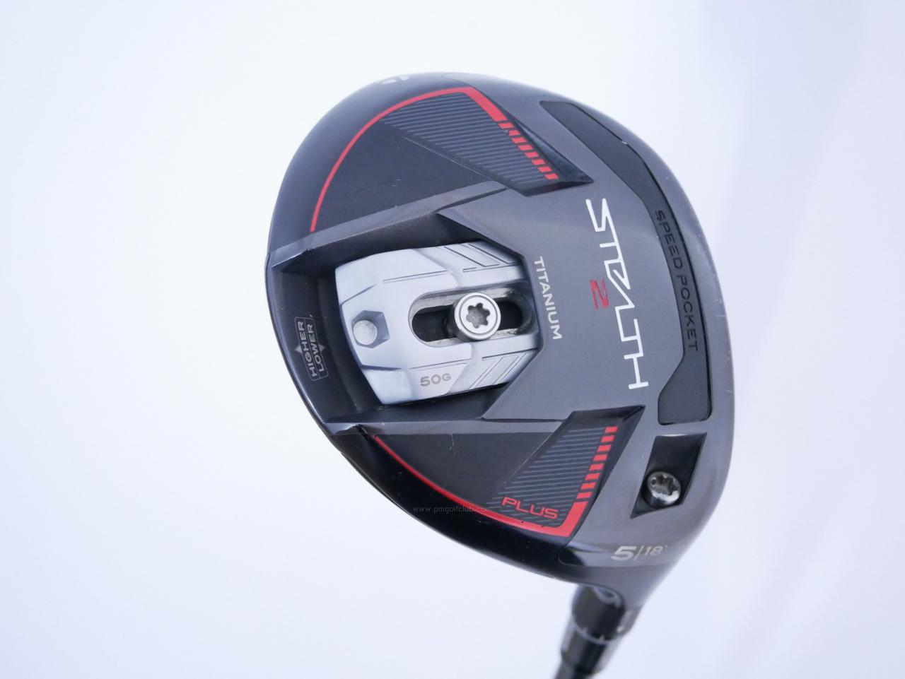 Fairway Wood : Taylormade : หัวไม้ 5 Taylormade Stealth 2 Plus (รุ่นปี 2023) Loft 18 ก้าน Mitsubishi Diamana TM50 Flex S