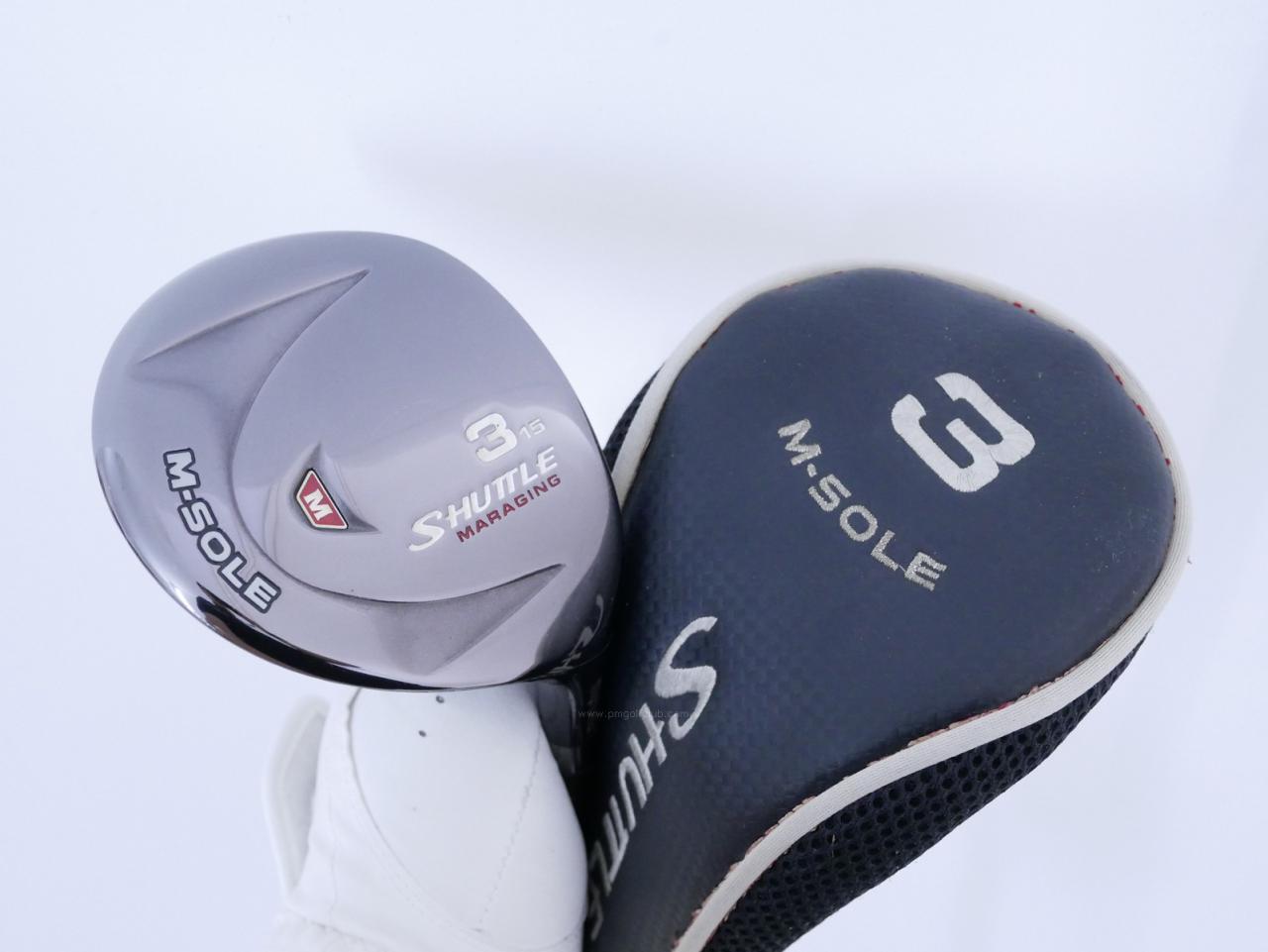 Fairway Wood : Maruman : หัวไม้ 3 Maruman Shuttle M-Sole Loft 15 Flex R