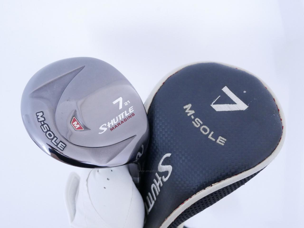 Fairway Wood : Maruman : หัวไม้ 7 Maruman Shuttle M-Sole Loft 21 Flex R