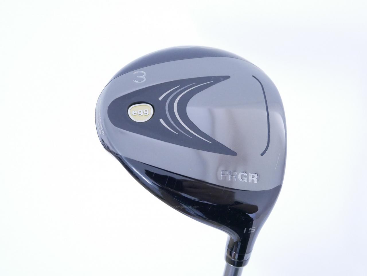 Fairway Wood : PRGR : หัวไม้ 3 PRGR Super Egg (รุ่นปี 2023 หน้าเด้งเกินกฏ COR 0.84 หายากมาก) Loft 15 ก้าน M-40 Flex SR
