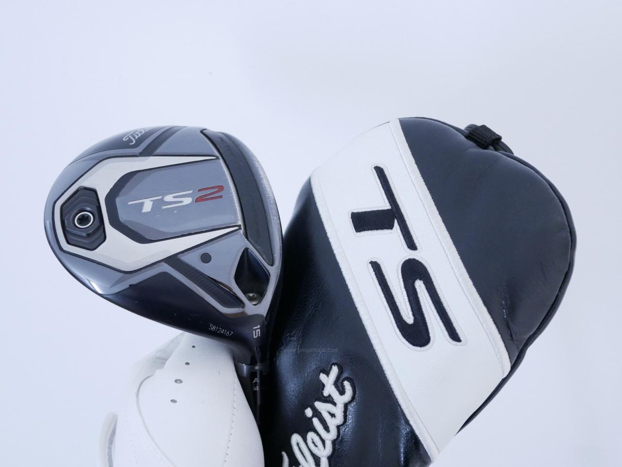 Fairway Wood : Titleist : หัวไม้ 3 Titleist TS2 (ออกปี 2019) Loft 15 ก้าน Mitsubishi Diamana BF50 Flex S