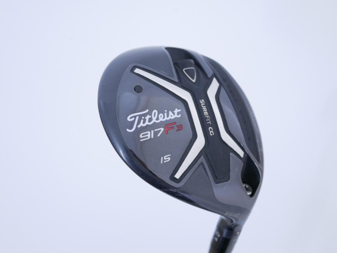 Fairway Wood : Titleist : หัวไม้ 3 Titleist 917F3 Loft 15 ก้าน Tour AD TP-6 Flex S