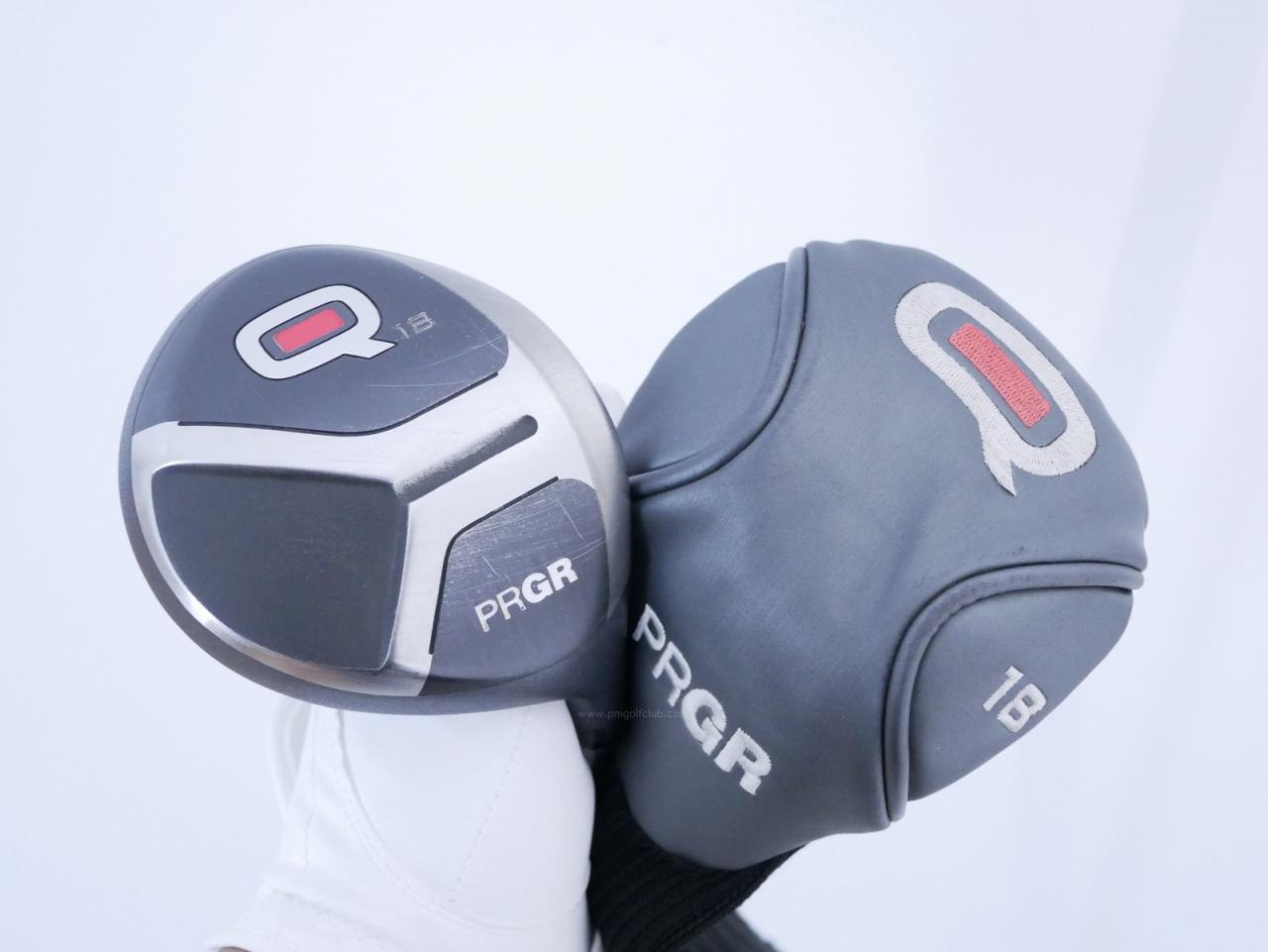 Fairway Wood : PRGR : ไม้กระเทย PRGR Q (รุ่นปี 2019 สำหรับเล่นได้ทุกไลน์) Loft 18 ก้าน Mitsubishi Diamana Thump F65 Flex S