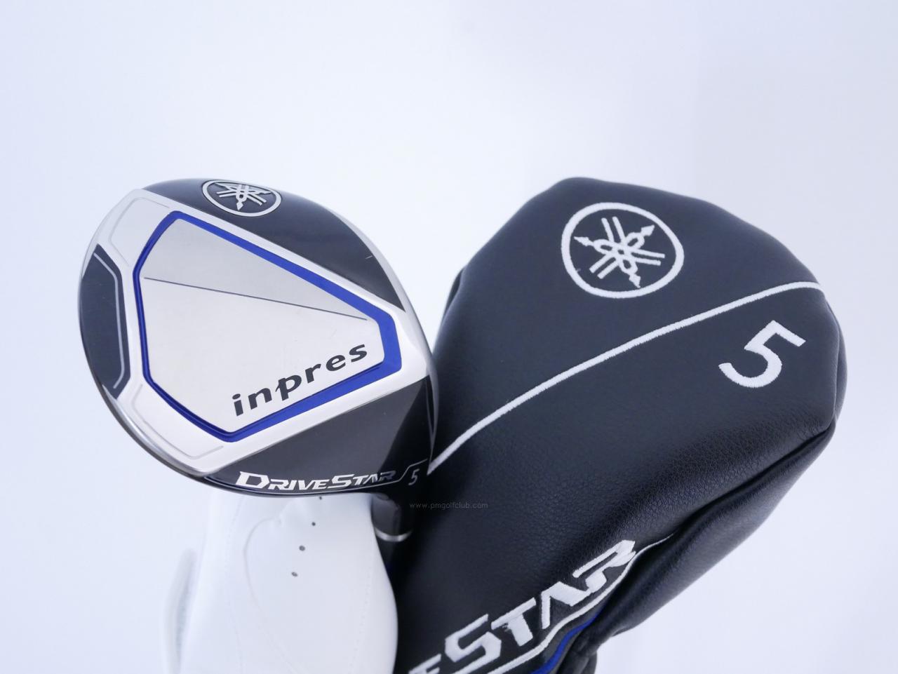 Fairway Wood : Yamaha : หัวไม้ 5 Yamaha Inpres DriveStar (รุ่นปี 2023 ตีไกลมากๆ) Loft 17 ก้าน Fujikura Speeder NX M423f Flex SR