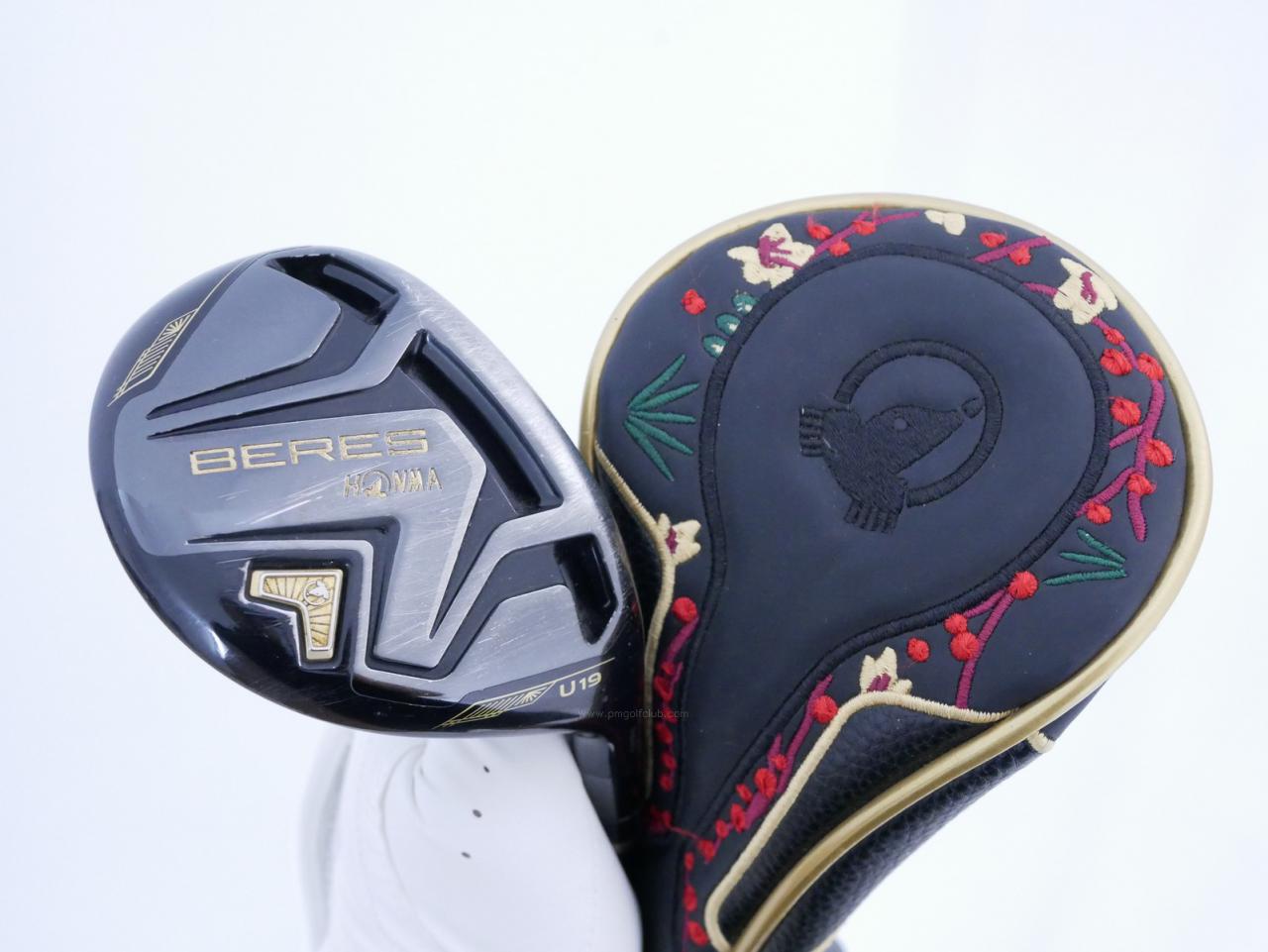 Fairway Wood : Honma : ไม้กระเทย Honma Beres Black (รุ่นปี 2023) Loft 19 ก้าน Honma ARMRQ MX Flex S