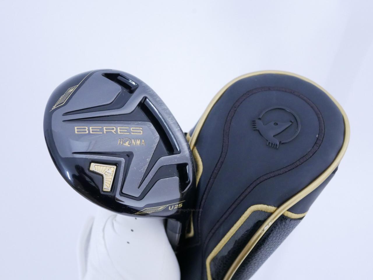 Fairway Wood : Honma : ไม้กระเทย Honma Beres Black (รุ่นปี 2023) Loft 25 ก้าน Honma ARMRQ MX Flex SR