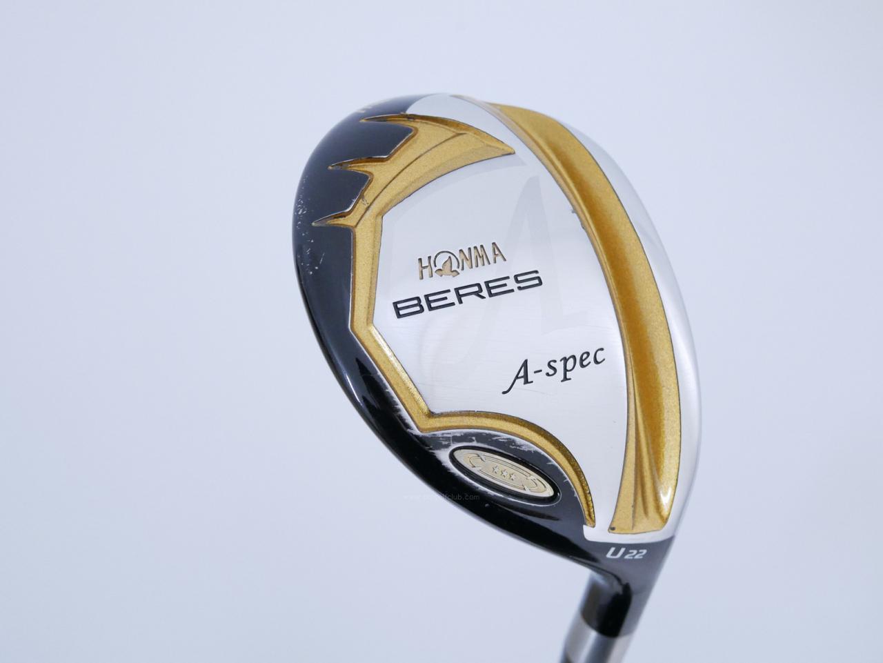 Fairway Wood : Honma : **ก้าน 3 ดาว** ไม้กระเทย Honma Beres A-Spec II (ออกปี 2021) Loft 22 ก้าน ARMRQ A-Spec (47) Flex R (3 ดาว)