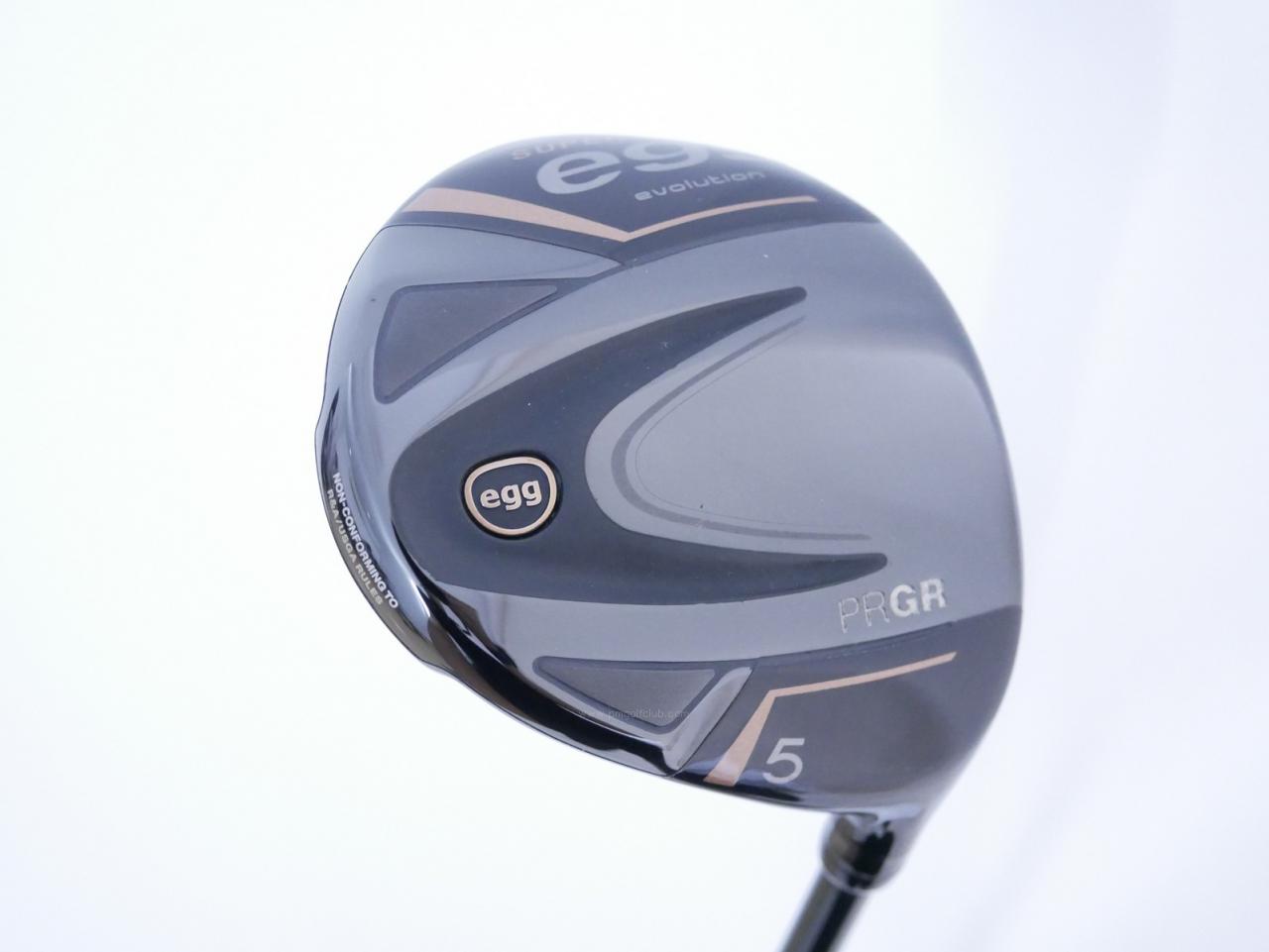Fairway Wood : PRGR : หัวไม้ 5 PRGR Super EGG Evolution (ออกปี 2024 หน้าเด้งเกินกฏ ตีไกลมาก) Loft 19 Flex R (M-37)