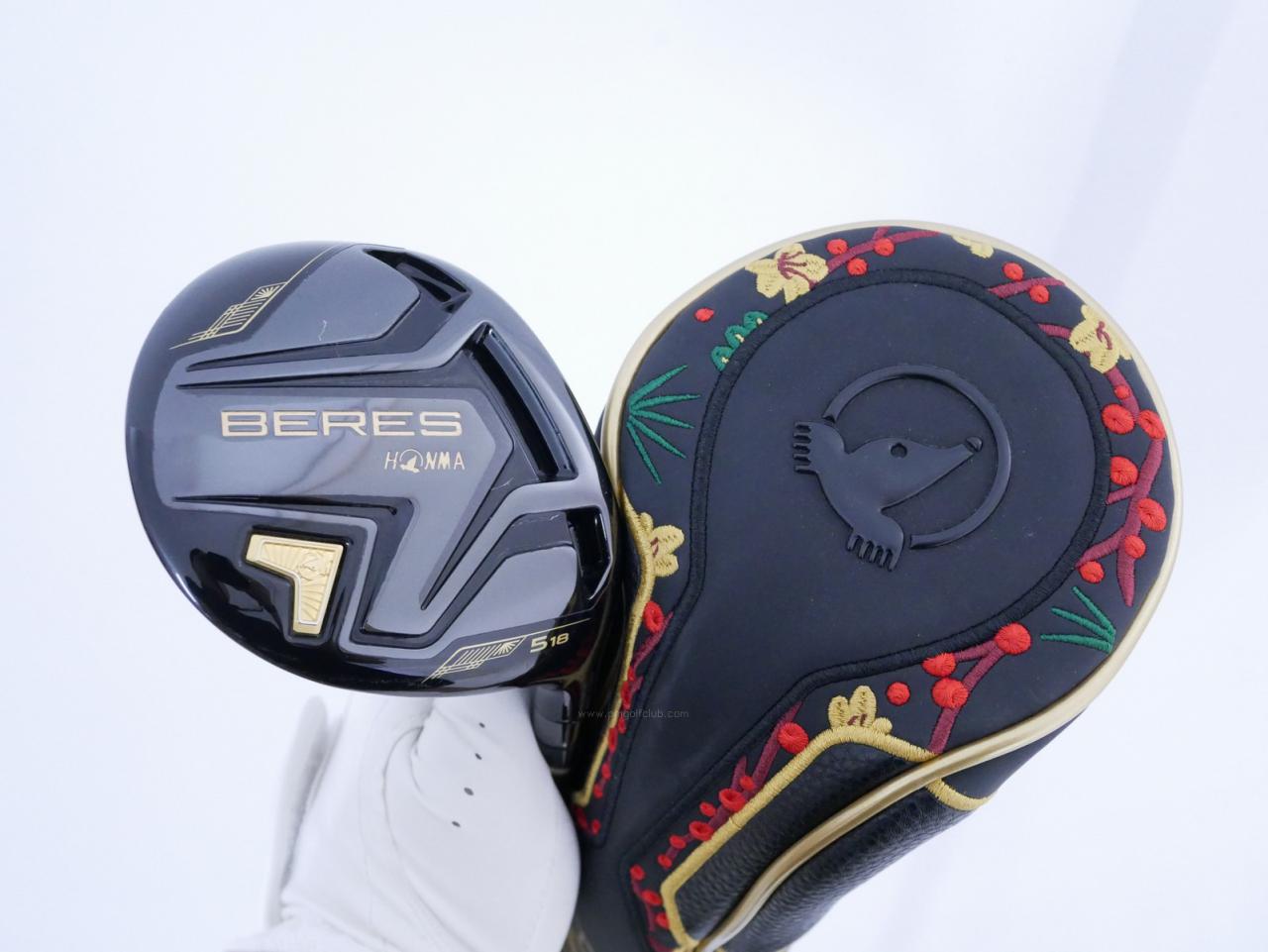 Fairway Wood : Honma : หัวไม้ 5 Honma Beres Black (รุ่นปี 2023) Loft 18 ก้าน Honma ARMRQ MX Flex S