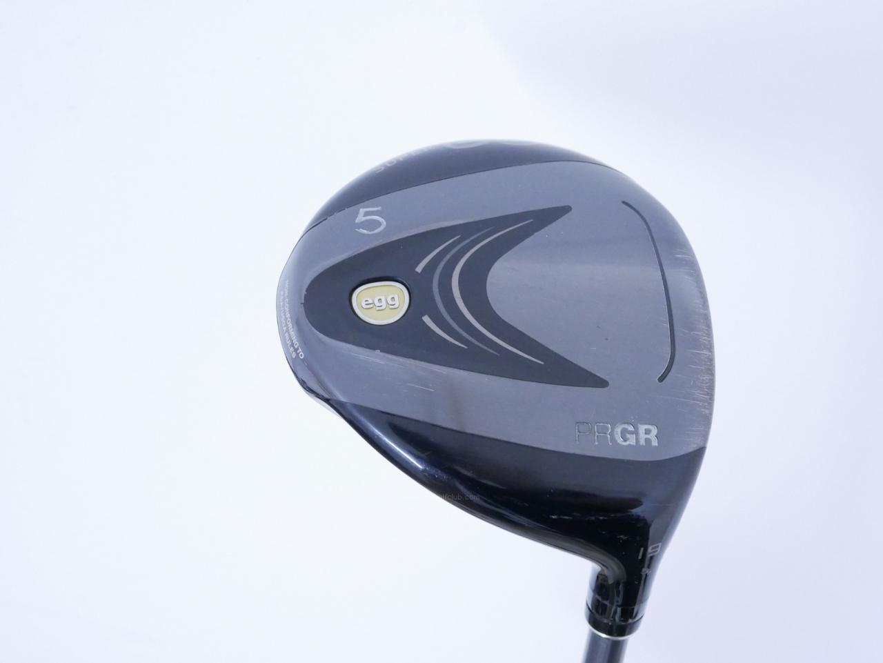 Fairway Wood : PRGR : หัวไม้ 5 PRGR Super Egg (รุ่นปี 2023 หน้าเด้งเกินกฏ COR 0.84 หายากมาก) Loft 19 ก้าน M-37 Flex R