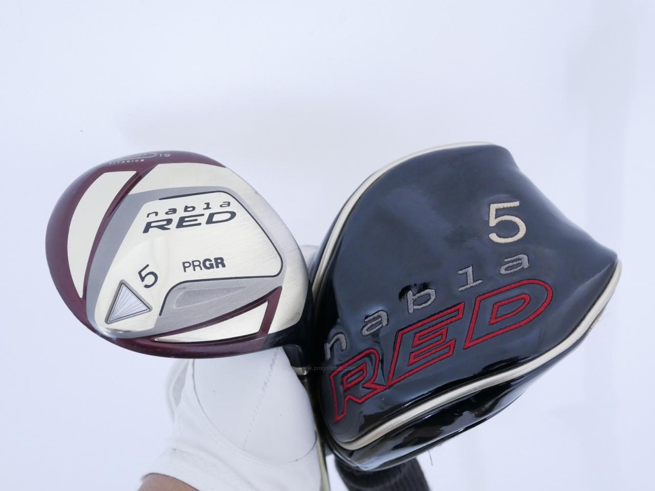 Fairway Wood : PRGR : หัวไม้ 5 PRGR ID Nabla RED Ver II (รุ่นท้อป Titanium) Loft 19 ก้าน M-35 (Flex R2)