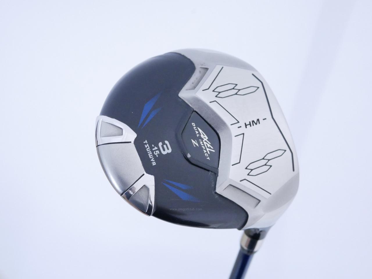 Fairway Wood : Tsuruya : หัวไม้ 3 Tsuruya AXEL Dual Impact Z HM Loft 15 Flex R
