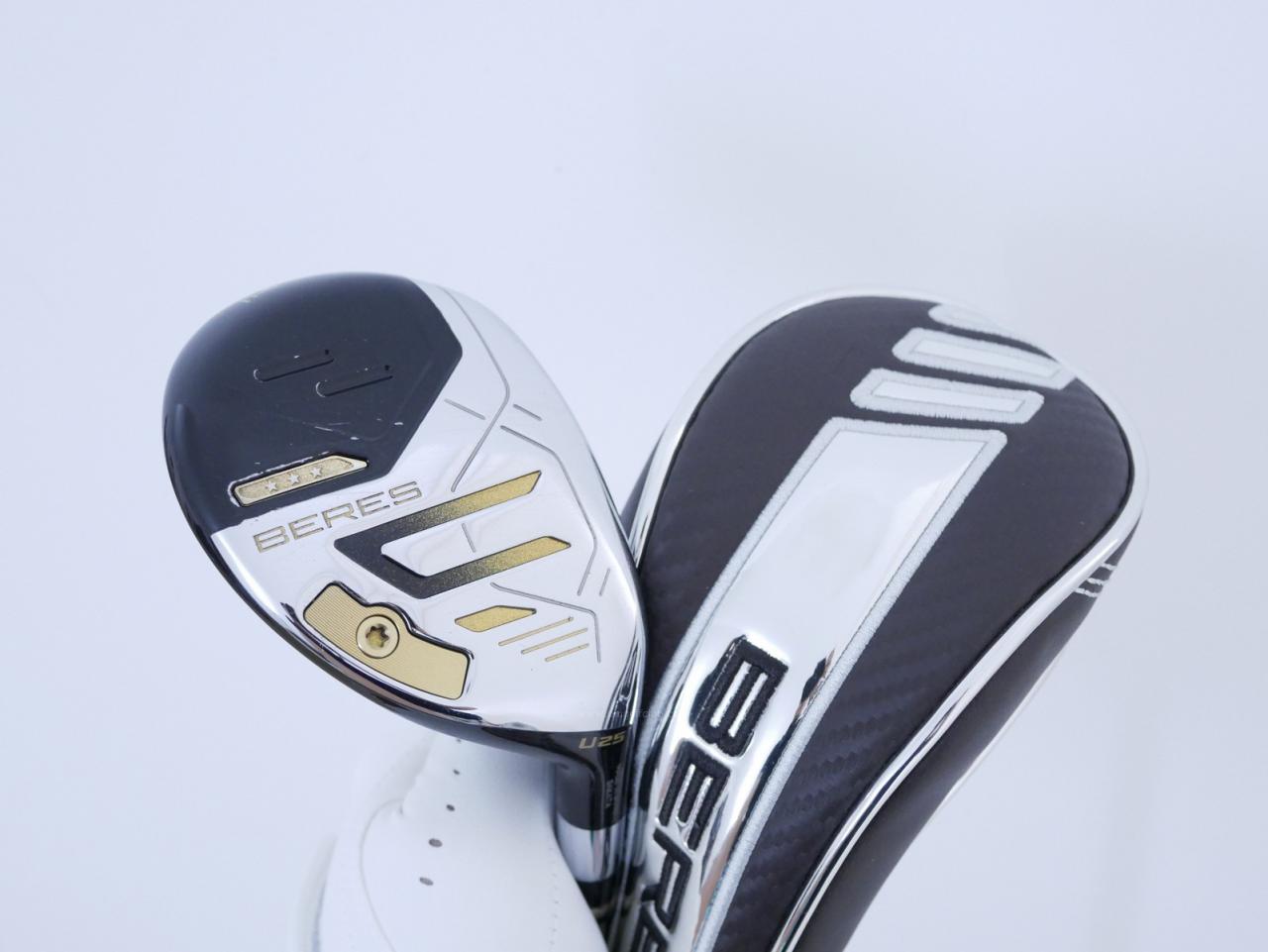 Fairway Wood : Honma : **ก้าน 3 ดาว** ไม้กระเทย Honma Beres 09 (รุ่นล่าสุด ออกปี 2024) Loft 25 ก้าน Honma ARMRQ FX Flex SR (3 ดาว)