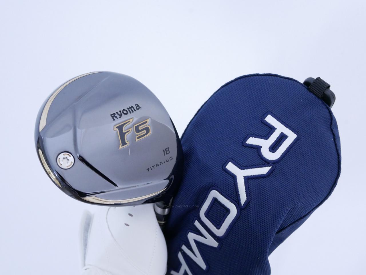 Fairway Wood : Other Brand : หัวไม้ 5 Ryoma F Titanium (ปี 2020 ไกลมากๆ) Loft 18 ก้าน Ryoma Beyond Power Flex ∞
