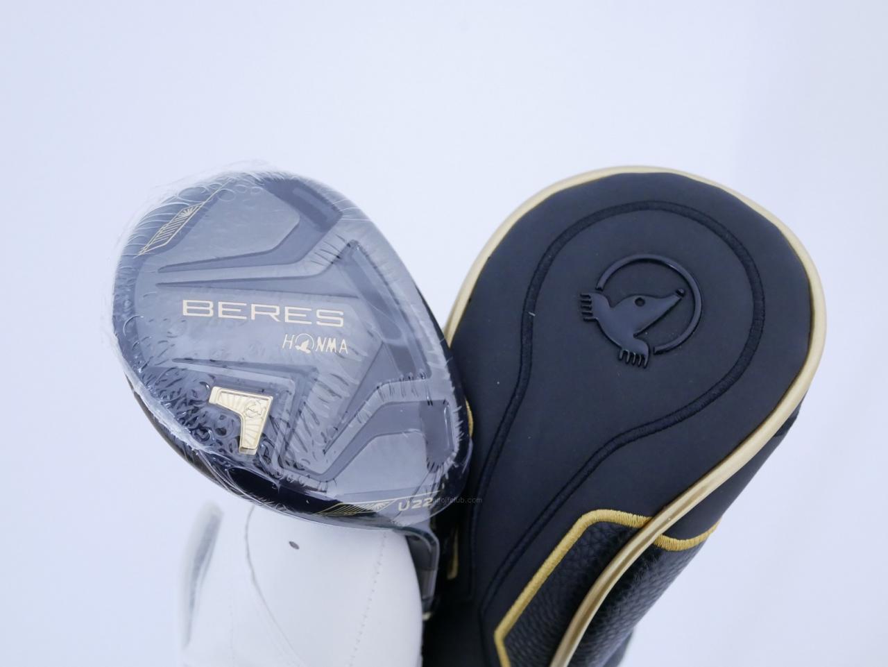 Fairway Wood : Honma : **ของใหม่ ยังไม่แกะพลาสติก** ไม้กระเทย Honma Beres Black (รุ่นปี 2023) Loft 22 ก้าน Honma ARMRQ MX Flex SR