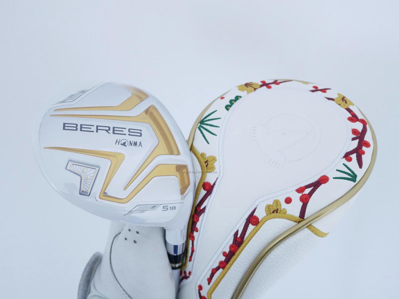 Fairway Wood : Honma : **ของใหม่ ยังไม่แกะพลาสติก** หัวไม้ 5 Honma Beres AIZU (รุ่นล่าสุด ปี 2023) Loft 18 ก้าน Honma ARMRQ MX Flex SR (2 ดาว)