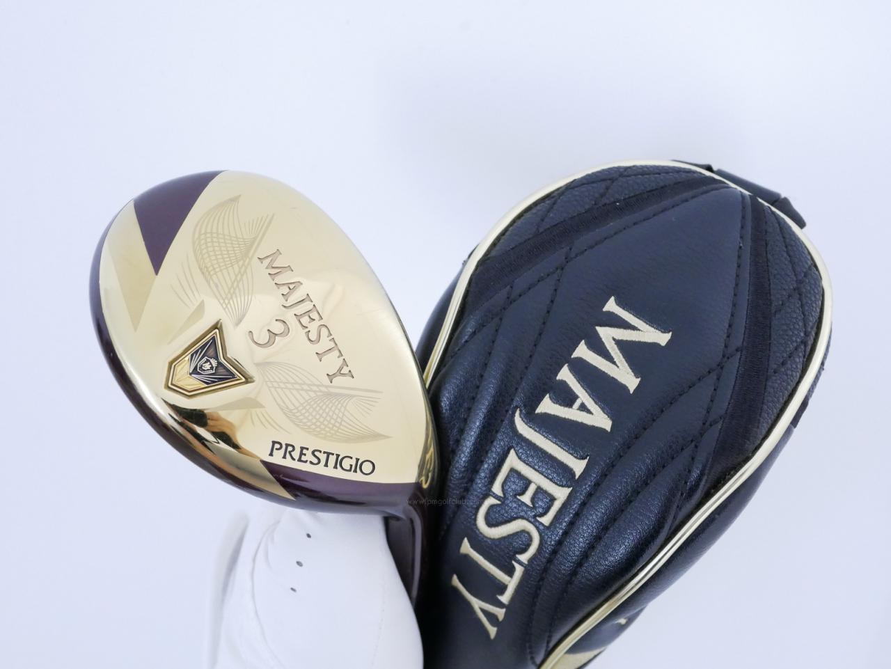 Fairway Wood : Maruman : ไม้กระเทย Maruman MAJESTY Prestigio XII (รุ่นล่าสุด ปี 2023 ท็อปสุด ของใหม่ 3 หมื่นบาท) Loft 18 ก้าน Mitsubishi VANQUISH 6 Flex R