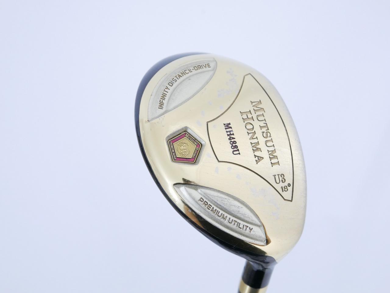 Fairway Wood : Other Brand : ไม้กระเทย Mutsumi Honma MH488U Loft 18 Flex SR