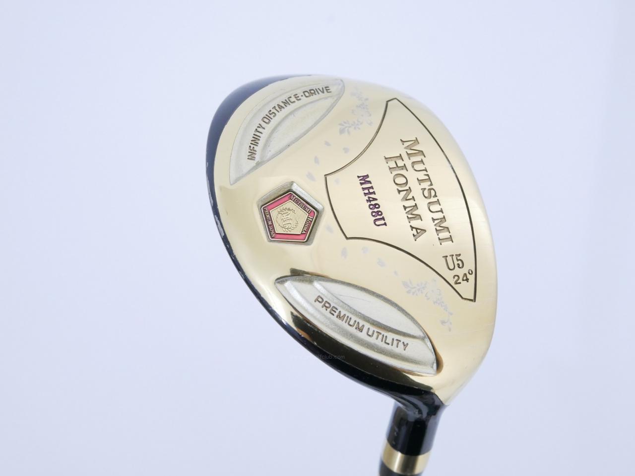 Fairway Wood : Other Brand : ไม้กระเทย Mutsumi Honma MH488U Loft 24 Flex SR