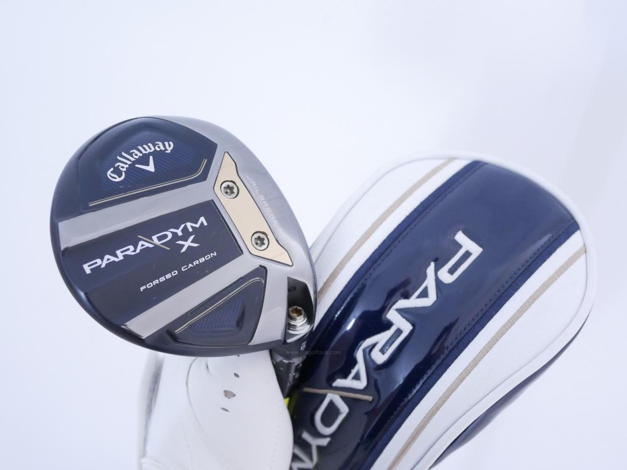 Fairway Wood : callaway : หัวไม้ 3 Callaway Paradym X (รุ่นปี 2023 Japan Spec.) Loft 15 (ปรับได้) ก้าน T-Rex TZ1000 Flex R