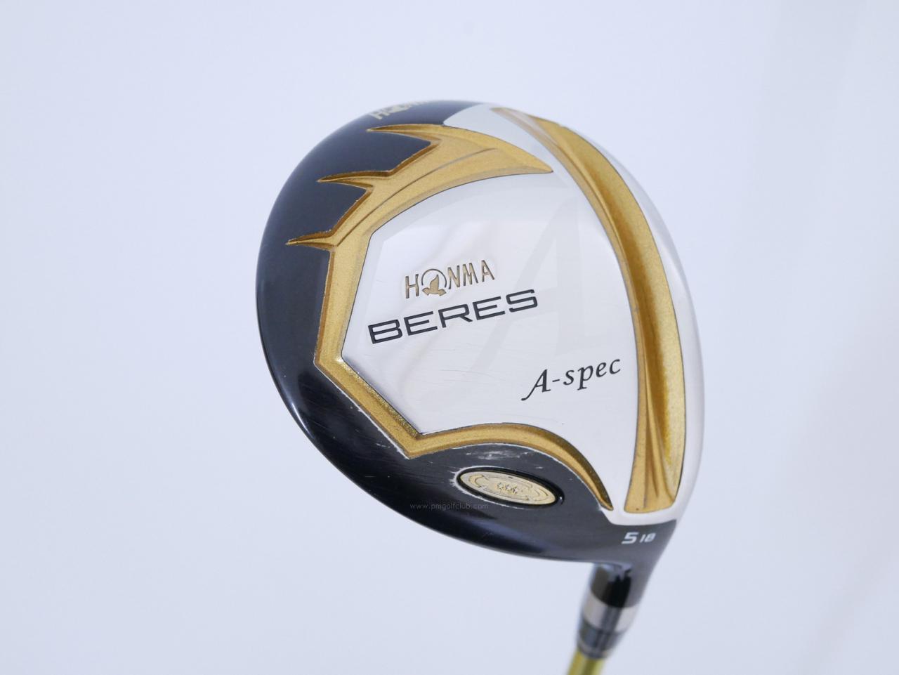 Fairway Wood : Honma : **ก้าน 3 ดาว** หัวไม้ 5 Honma Beres A-Spec II (ออกปี 2021 หน้าเด้งเกินกฏ) Loft 18 ก้าน ARMRQ A-Spec (47) Flex R (3 ดาว)