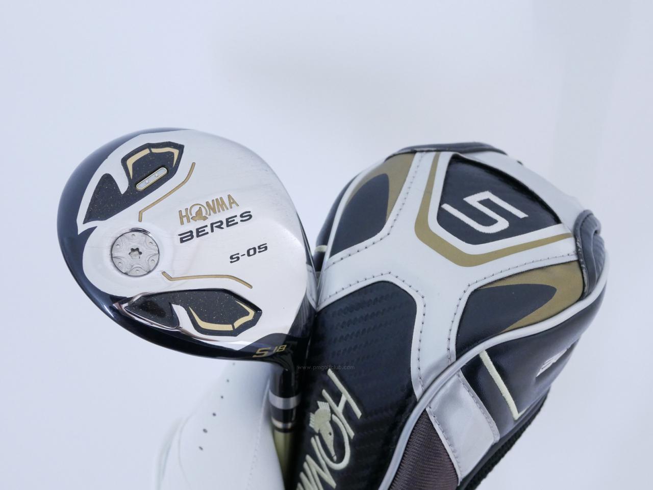 Fairway Wood : Honma : หัวไม้ 5 Honma Beres S-05 (รุ่นปี 2017) Loft 18 ก้าน ARMRQ ∞ (48) Flex R (2 ดาว)
