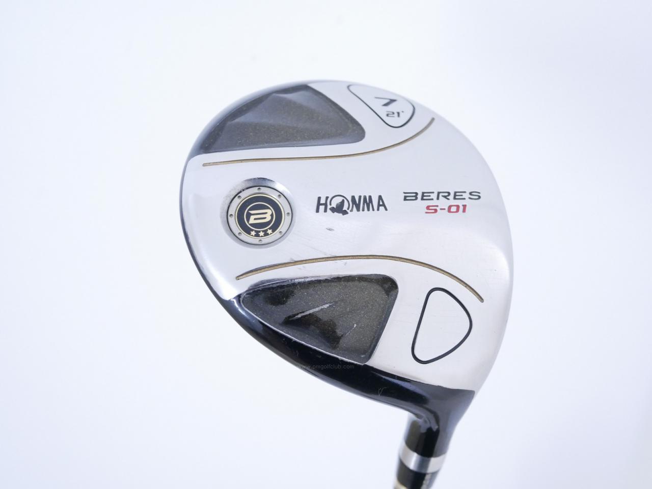 Fairway Wood : Honma : **ก้าน 3 ดาว** หัวไม้ 7 Honma Beres S-01 Loft 21 ก้าน ARMRQ 6 (49) FLex S (3 ดาว)