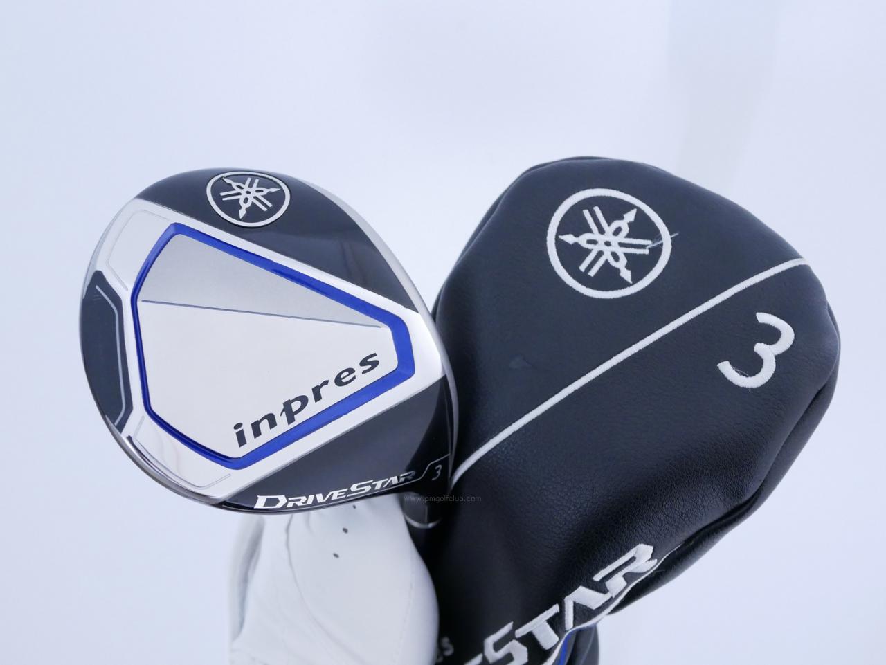 Fairway Wood : Yamaha : หัวไม้ 3 Yamaha Inpres DriveStar (รุ่นปี 2023 ตีไกลมากๆ) Loft 15 ก้าน Fujikura Speeder NX M423f Flex R