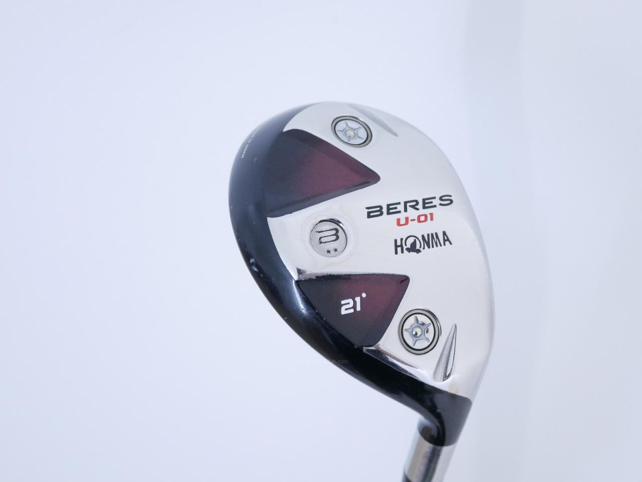Fairway Wood : Honma : ไม้กระเทย Honma Beres U-01 Loft 21 ก้าน ARMRQ 6 (45) Flex R (2 ดาว)