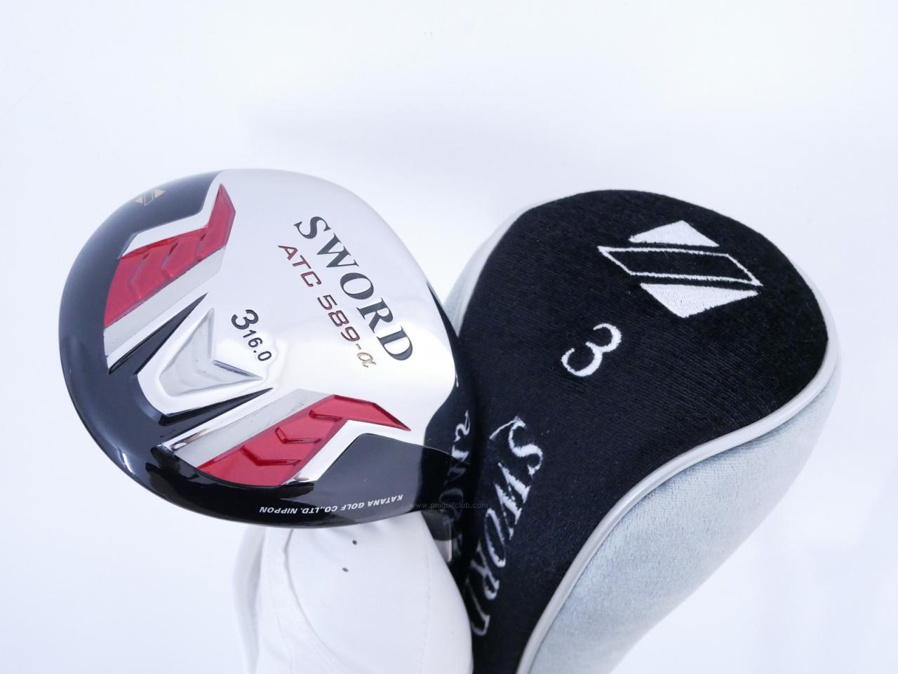 Fairway Wood : Katana : หัวไม้ 3 Katana Sword ATC-589a (ปี 2015) Loft 16 ก้าน Speeder 589 Flex SR