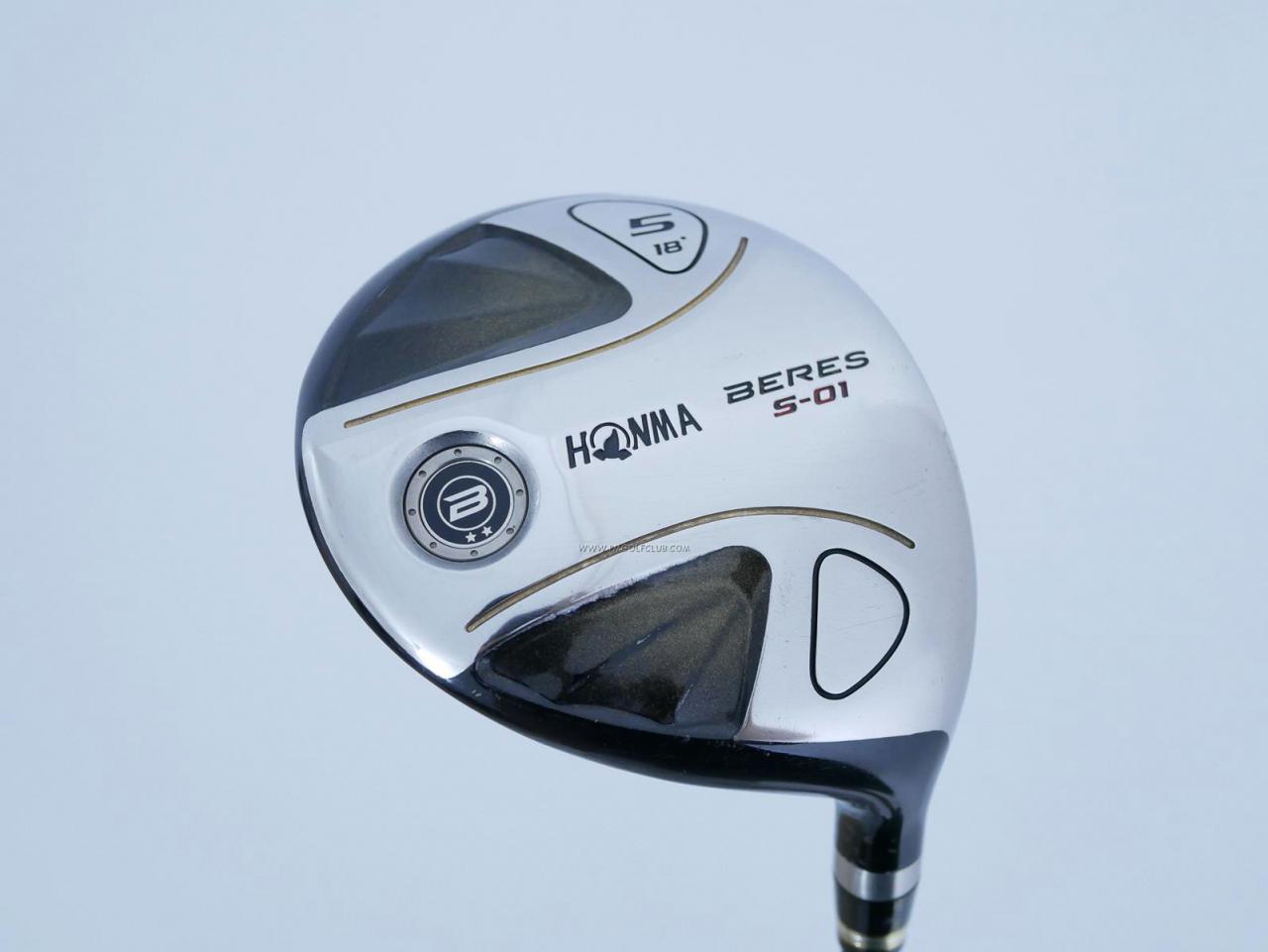 Fairway Wood : Honma : หัวไม้ 5 Honma Beres S-01 Loft 18 ก้าน ARMRQ 6 (45) Flex R (2 ดาว)