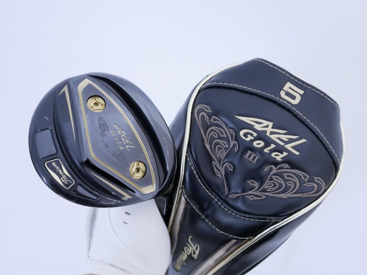 Fairway Wood : Tsuruya : หัวไม้ 5 Tsuruya AXEL Gold Premium III (รุ่นปี 2019 ตัวท๊อป) Loft 18 Flex R