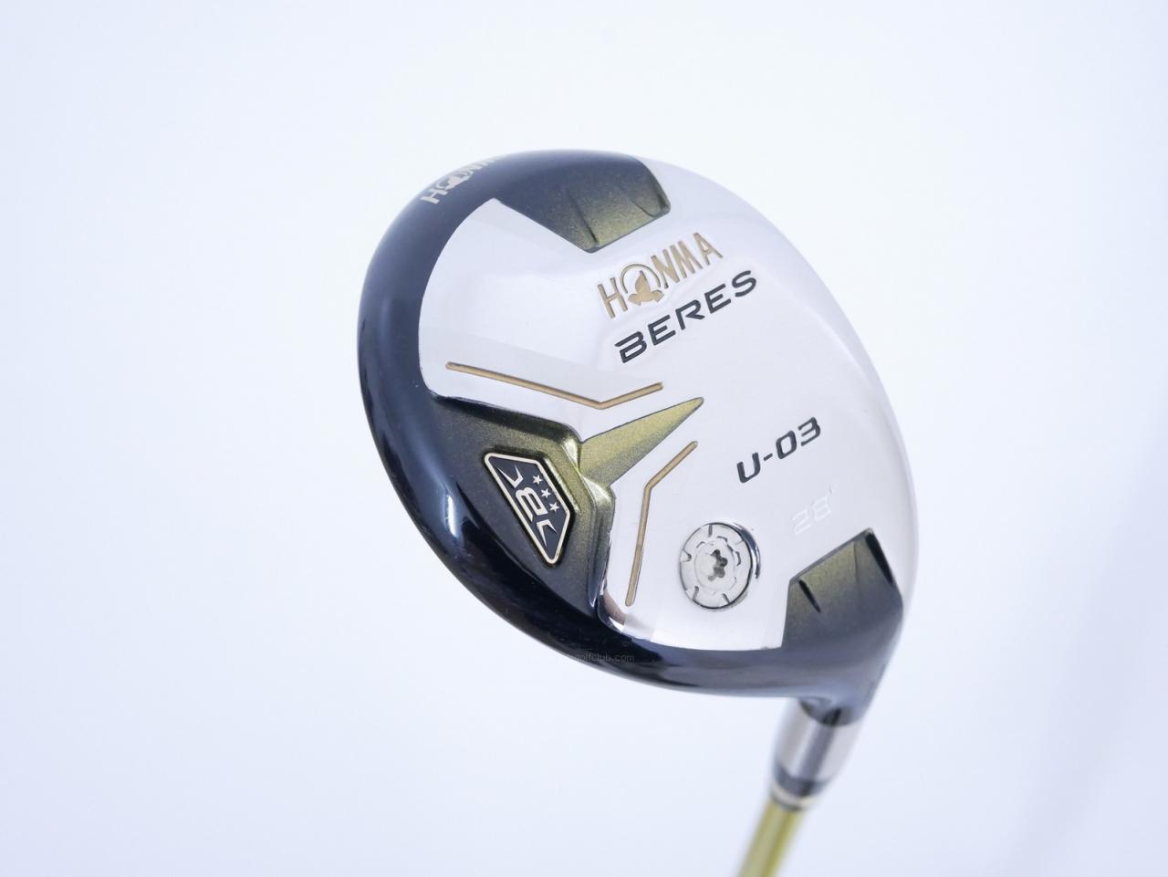 Fairway Wood : Honma : **ก้าน 3 ดาว** ไม้กระเทย Honma Beres U-03 (ออกปี 2015) Loft 28 ก้าน ARMRQ 8 (49) Flex R (3 ดาว)