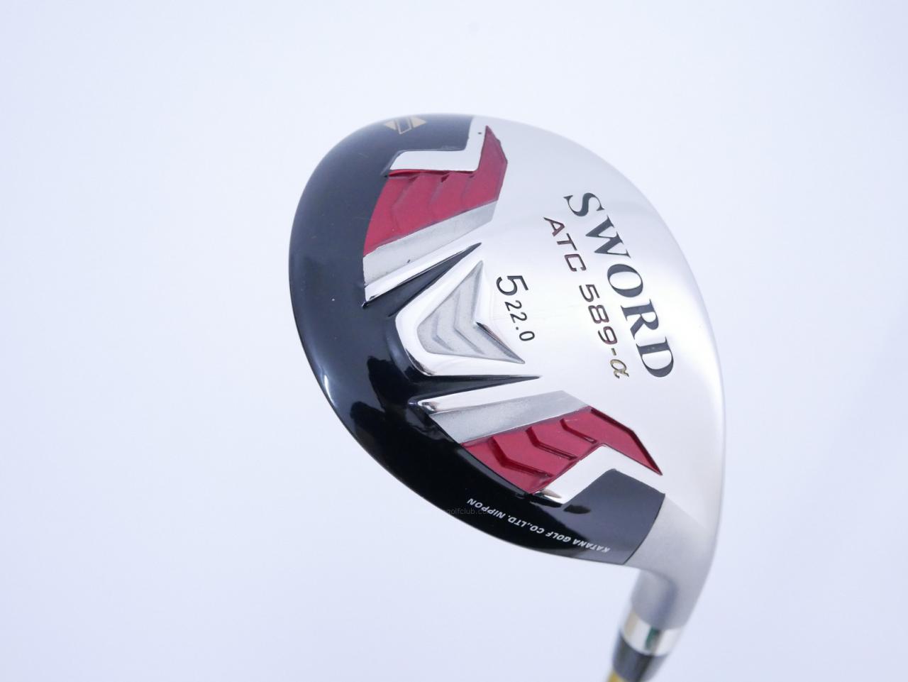 Fairway Wood : Katana : ไม้กระเทย Katana Sword ATC-589a (ปี 2015) Loft 22 ก้าน Speeder 589 Flex SR