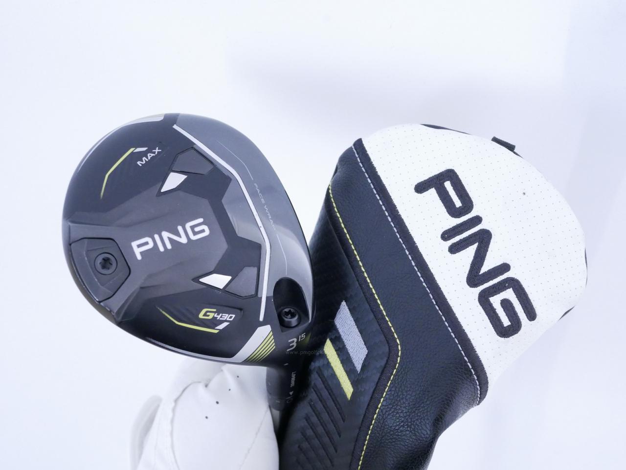 Fairway Wood : Ping : หัวไม้ 3 Ping G430 MAX (ปี 2024) Loft 15 ก้าน Ping Tour 2.0 65 Flex S