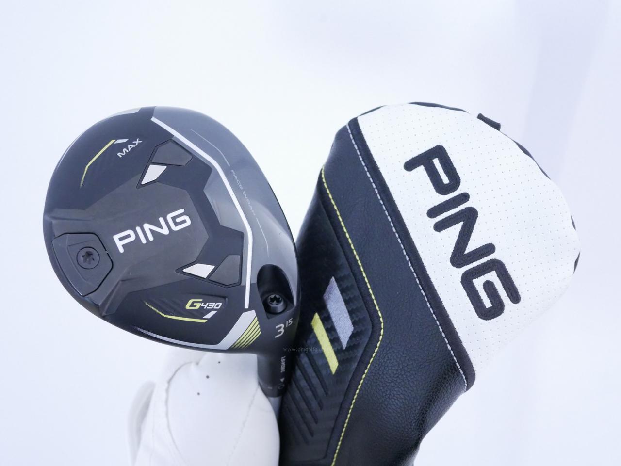 Fairway Wood : Ping : หัวไม้ 3 Ping G430 MAX (ปี 2024) Loft 15 ก้าน Fujikura HL45 Flex R