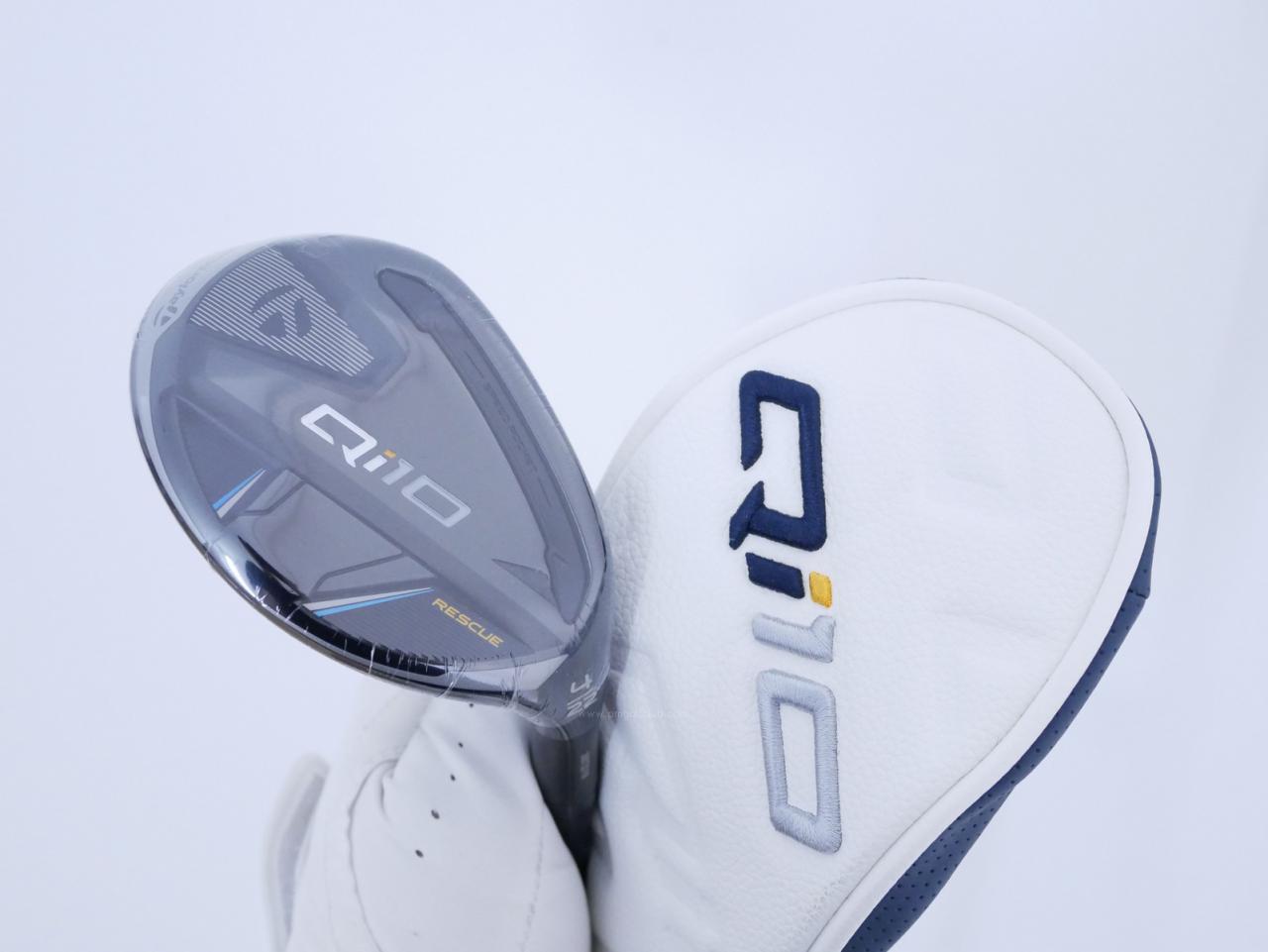 Fairway Wood : Taylormade : **ของใหม่ ยังไม่แกะพลาสติก** ไม้กระเทย Taylormade Qi10 Rescue (ออกปี 2024) Loft 22 ก้าน Mitsubishi Diamana TM60 Flex R