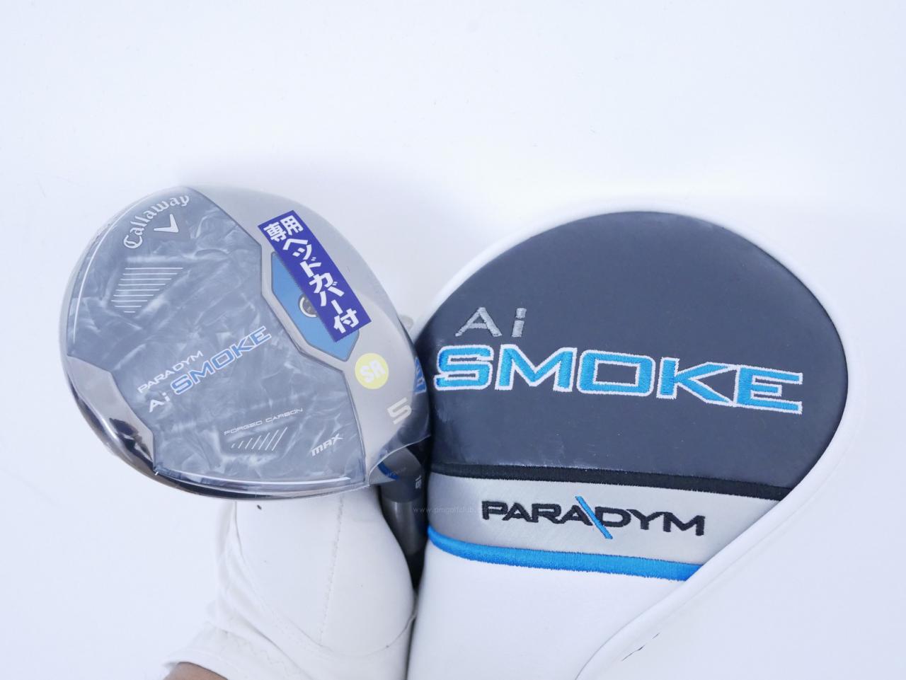 Fairway Wood : callaway : **ของใหม่ ยังไม่แกะพลาสติก** หัวไม้ 5 Callaway Paradym AI Smoke MAX (รุ่นปี 2024 Japan Spec.) Loft 18 ก้าน Mitsubishi TENSEI 50 Flex SR
