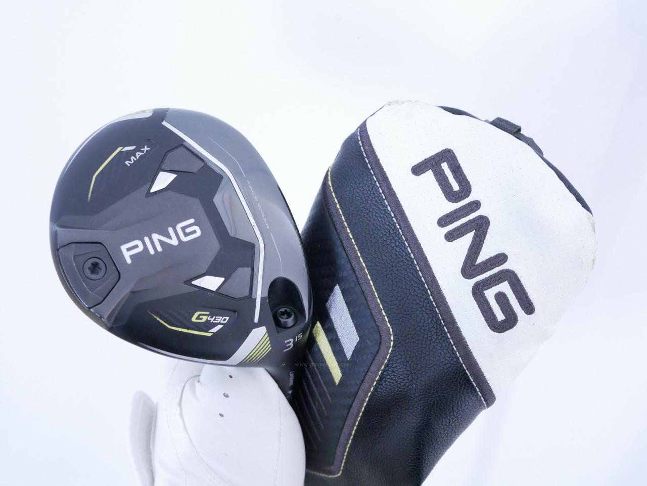Fairway Wood : Ping : หัวไม้ 3 Ping G430 MAX (ปี 2024) Loft 15 ก้าน Ping Tour 2.0 65 Flex S