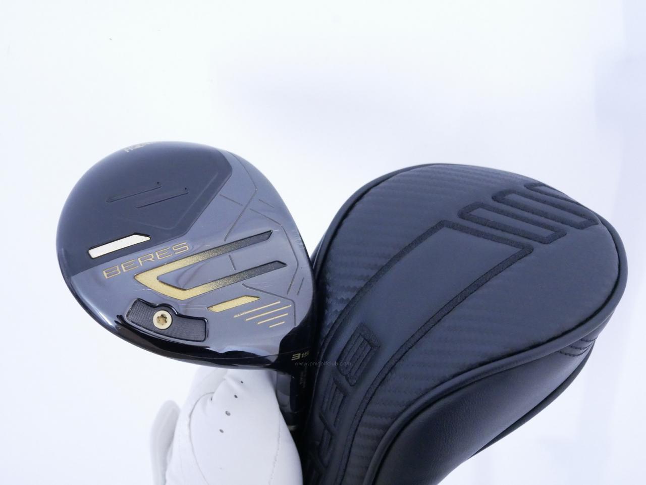 Fairway Wood : Honma :  หัวไม้ 3 Honma Beres 09 Black (รุ่นล่าสุด ออกปี 2024) Loft 15 ก้าน Honma ARMRQ FX Black Flex SR