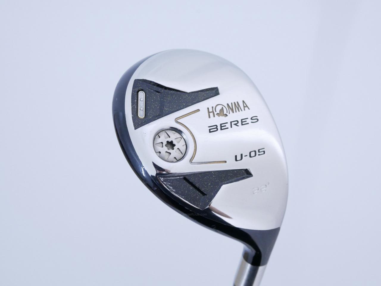 Fairway Wood : Honma : ไม้กระเทย Honma Beres U-05 (รุ่นปี 2017) Loft 22 ก้าน ARMRQ ∞ (48) Flex R (2 ดาว)