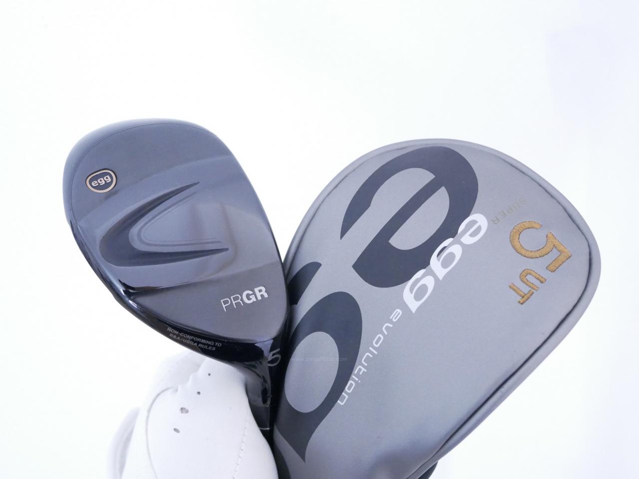 Fairway Wood : PRGR : ไม้กระเทย PRGR Super EGG Evolution (ออกปี 2024 หน้าเด้งเกินกฏ ตีไกลมาก) Loft 23 Flex R (M-37)